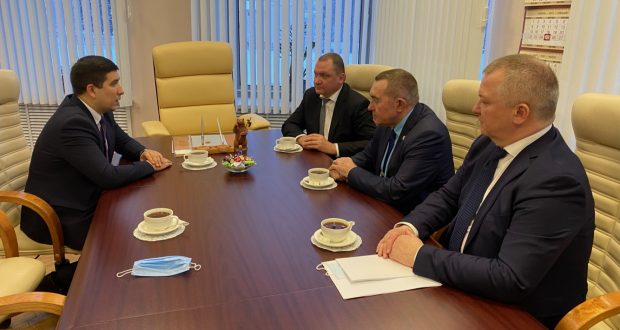 Данис Шакиров встретился с заместителем Губернатора Ярославской области Андреем Шабалиным