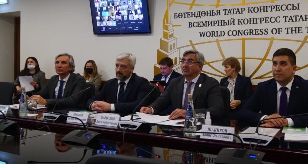 Бөтендөнья татар конгрессында чит илләрдәге татар иҗтимагый берләшмәләре җитәкчеләре белән очрашу башланды
