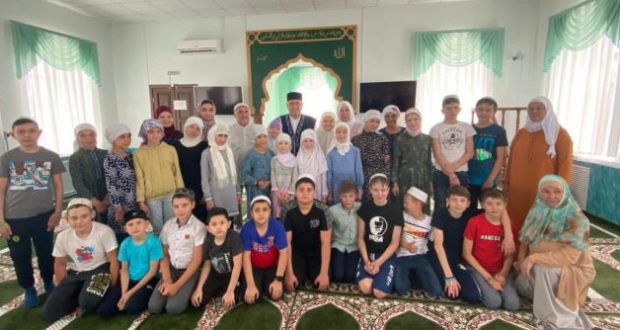 При Центральной Соборной мечети г. Димитровград был организован летний лагерь для детей