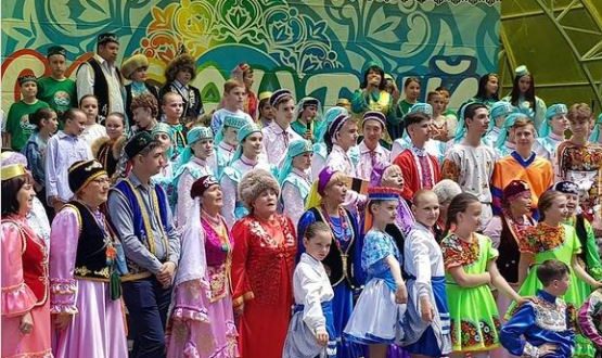 Children’s holiday “Sabantuy” was held in the city of Partizansk