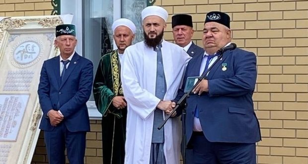 В Дрожжановском районе после ремонта открылась обновленная мечеть