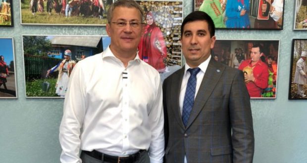Данис Шакиров встретился с Главой Республики Башкортостан Радий Хабировым