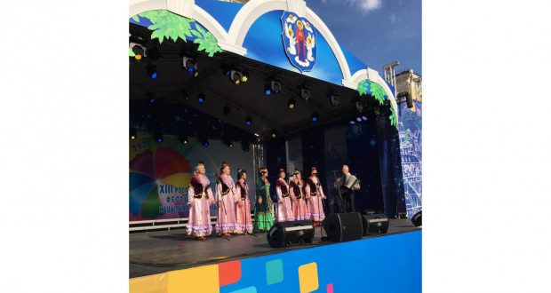 В Верхнем городе Минска состоялось открытие 13-го фестиваля национальных культур