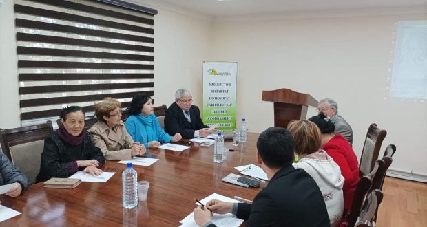 Round table dedicated to Khoja Bulgari  in Bukhara    held
