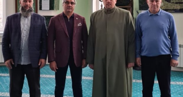 Vasil Shaikhraziev visited the Cathedral Mosque of Novosibirsk