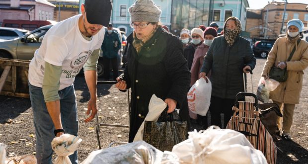 More than 400 needy families of Kazan are provided with gushr-sadaka