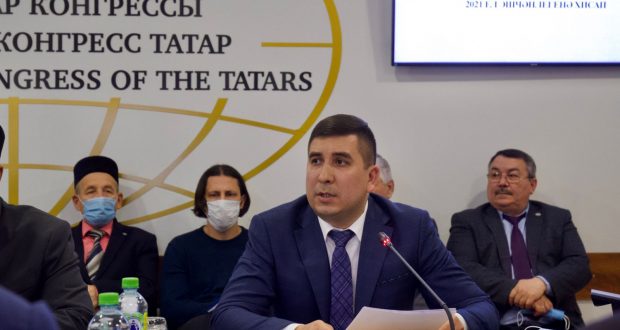 Данис Шакиров Бөтендөнья татар конгрессы эшчәнлеге турында хисап бирде