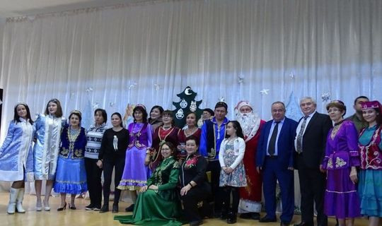 Үзбәкстанның Бохара татарлары Яңа ел концерты уздырган