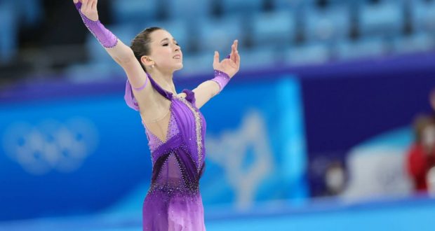 Фигуристка Камила Валиева выиграла короткую программу  на Олимпийских играх в Пекине