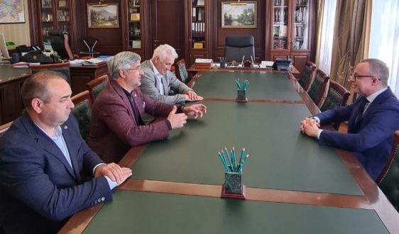 Председатель Национального Совета встретился с Первым заместителем Губернатора Новосибирской области