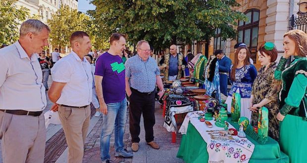 In the village of Srednyaya Yeluzan, Penza Region, the contest “Miss Sabantuy 2022” was held as part of Sabantuy