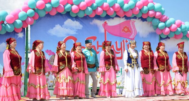 В Кокшетау весело прошел традиционный татаро-башкирский праздник  Сабантуй