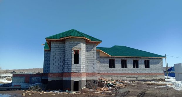 В южноуральском татарском селе Усть-Багаряк строится новая мечеть