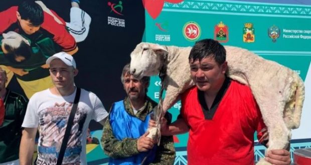 Татарстанец победил на Сабантуе в Кузбассе