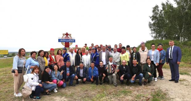 A delegation from Tatarstan  in Mordovia  met