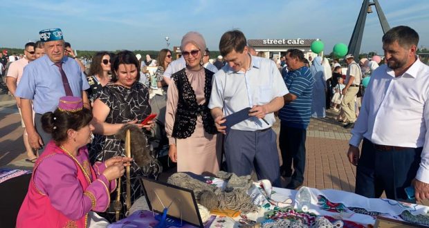 В Спутнике прошёл фестиваль «Туган як» («Родной край»)