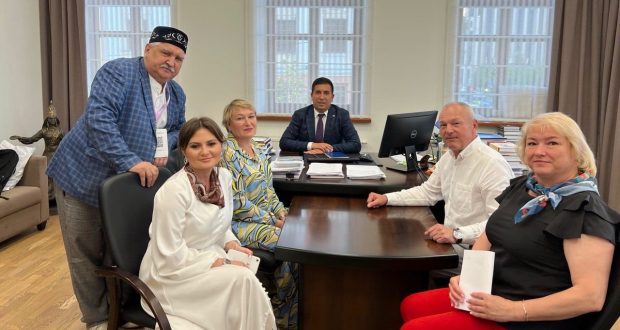 Во Всемирном конгрессе татар состоялась встреча с делегатами из Пензенской области