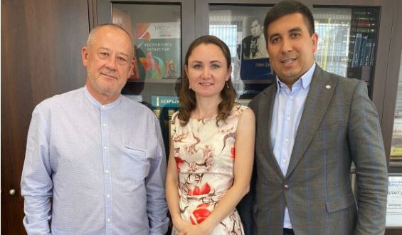 Данис Шакиров встретился с Постоянным представителем Татарстана в Республике Азербайджан