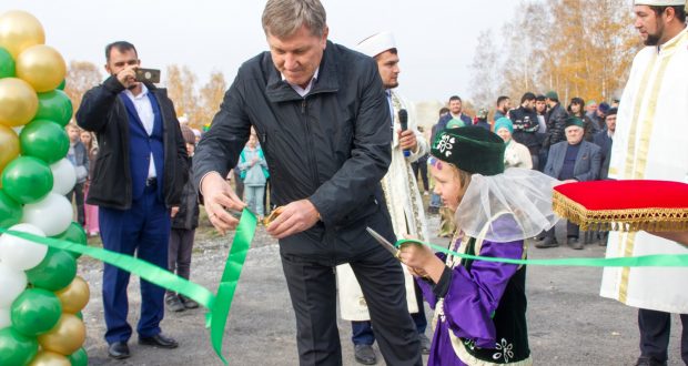 В деревне Зимник Юргинского муниципального округа открыли новую мечеть
