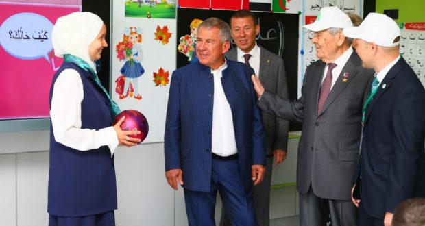 «Комплекс мирового уровня»: Минниханов и Шаймиев открыли школу «Адымнар» в Нижнекамске