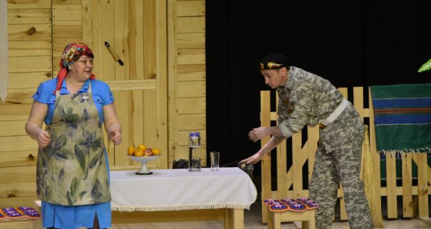 В Сабинском районном доме культуры состоялся показ спектакля «Ялгыз каен күзе»