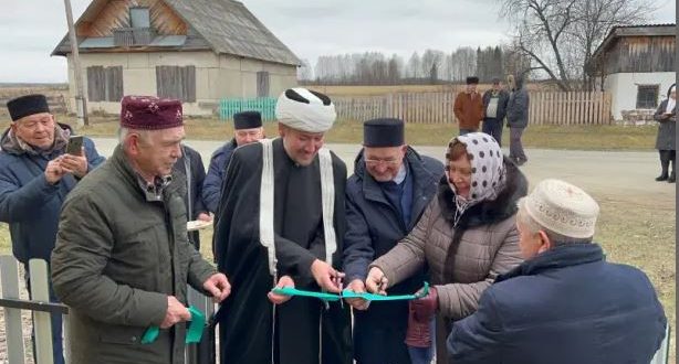 Новая мечеть открылась в деревне Давыдкова Ачитского района Свердловской области