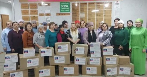 Работники Национального культурного комплекса с. Аракаево приняли участие в акции оказания гуманитарной помощи российским воинам