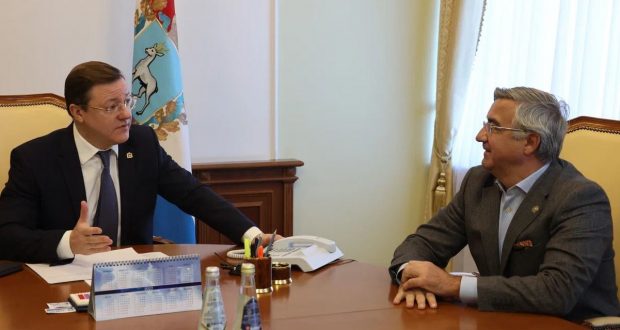 Председатель Национального Совета встретился с Губернатором Самарской области