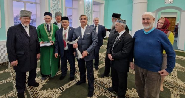 Василь Шайхразиев посетил мечеть д. Алашайка в Республике Марий Эл