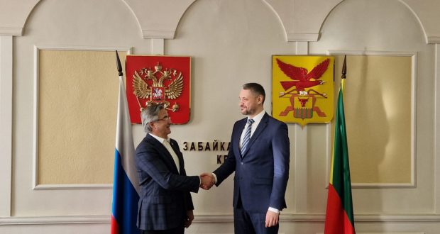 Vasil Shaykhraziev met with the Governor of Zabaykalsky Krai