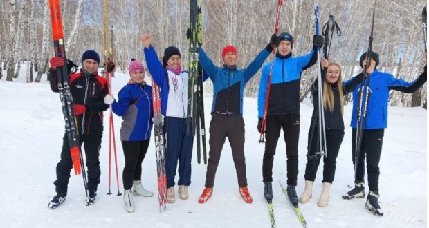 Лыжники состязались в рамках XXI районной зимней спартакиады