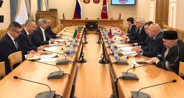 Vasil Shaykhraziev met with the leadership of Altai Territory