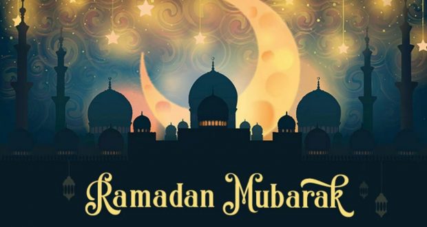 With the Holy month of Ramadan!