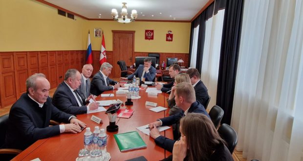 Vasil Shaykhraziev met with Perm Territory Governor Dmitry Makhonin