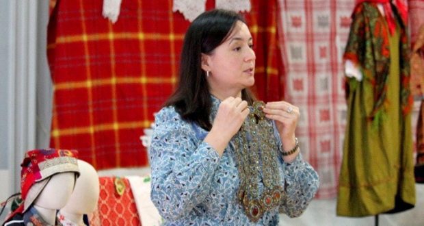 Встреча с коллекционером и реконструктором татарского национального костюма Гульшат Нугайбековой