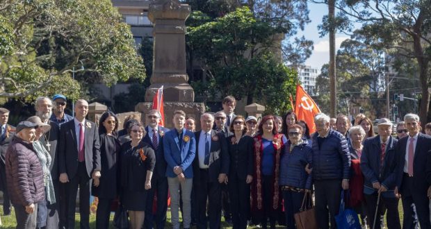 В Сиднее состоялась серия мероприятий посвященных 78-й годовщине Победы в Великой Отечественной войне