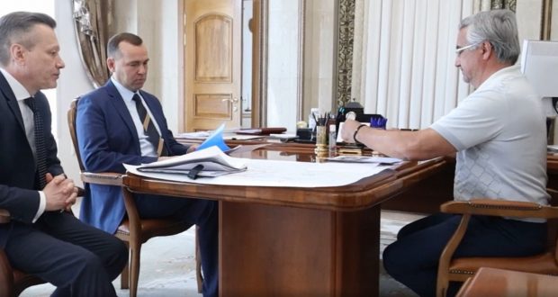 Василь Шайхразиев встретился с губернатором Курганской области