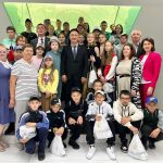 Дети из села Ичкен посетили здании Всемирного конгресса татар