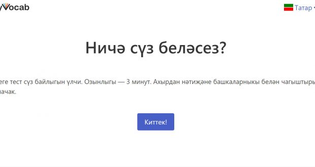 В Татарстане создали тест, позволяющий оценить словарный запас татарского языка