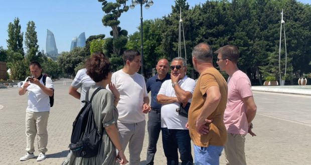 Данис Шакиров осмотрел место проведения Сабантуя в Баку