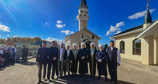 В Муслюмовском мухтасибате открылась новая мечеть