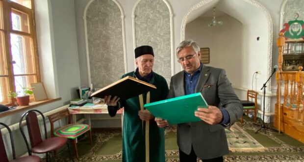 The Chairman of the National Council visited the mosque in the village of Yuldus