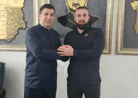 Данис Шакиров встретился с главой Шелковского района Чеченской Республики