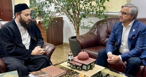 Председатель Национального Совета встретился заместителем муфтия Республики Беларусь