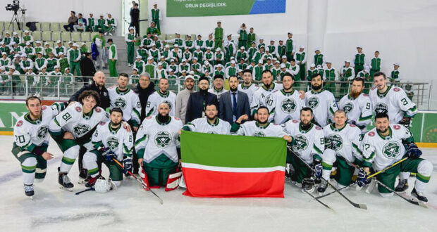 “ОРХИС – Казан” мөселман командасы Ашхабадта Халыкара хоккей турнирында җиңүләрен дәвам итә