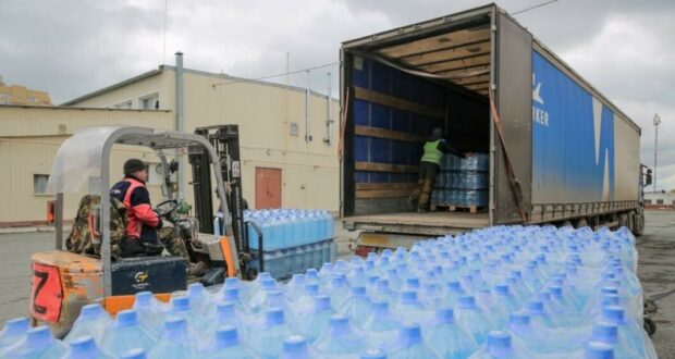 17 тысяч литров питьевой воды отправили из Тюмени в Оренбург
