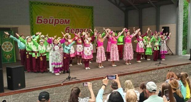 В парке «Винновская роща» прошёл татарский национальный праздник
