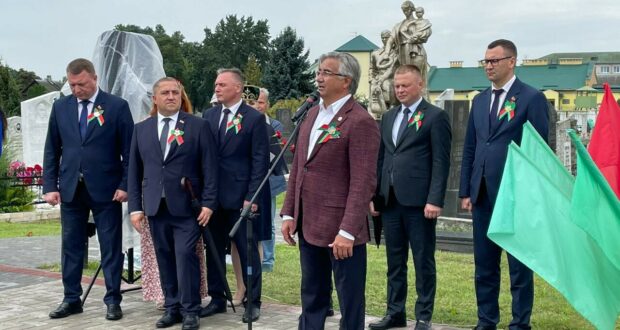 Opening of a memorial plaque to the natives of Tatarstan who took part in the defense of the Brest Fortress