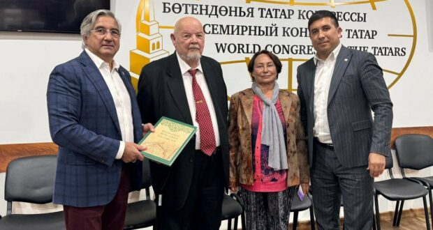 Vasil Shaikhraziev met with Rim Giniyatullin, Chairman of the Aksakal Council of the Tatar Centre in Tashkent