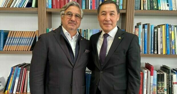 Vasil Shaykhraziev met with the Deputy Chairman of the Assembly of the People of Kazakhstan